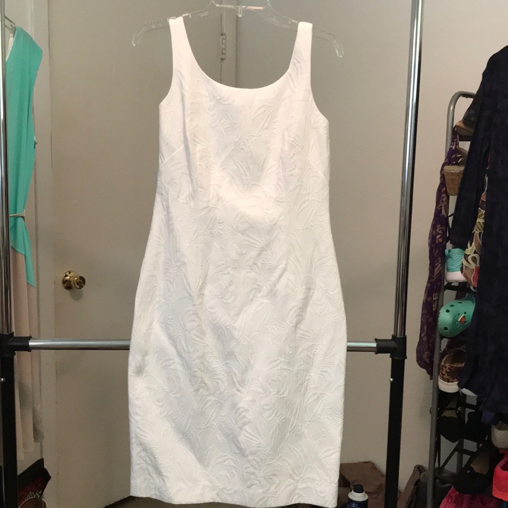 Talbots White Dress